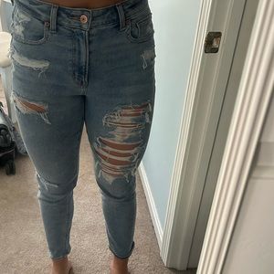 American Eagle ripped jeans